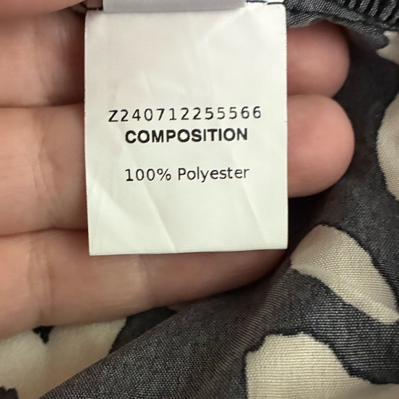 🆕Yozy Long Sleeve Stand Collar Mock Neck Flounce Sleeve Ruched Ruffle Dress L🆕 - Picture 14 of 16